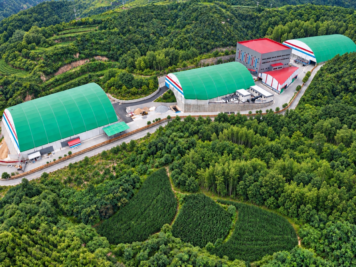 锦兴选煤厂区全景，企业提供